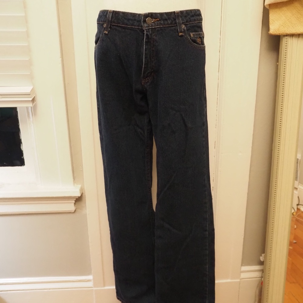 Harley-Davidson Women's Straight Leg Dark Blue Jeans